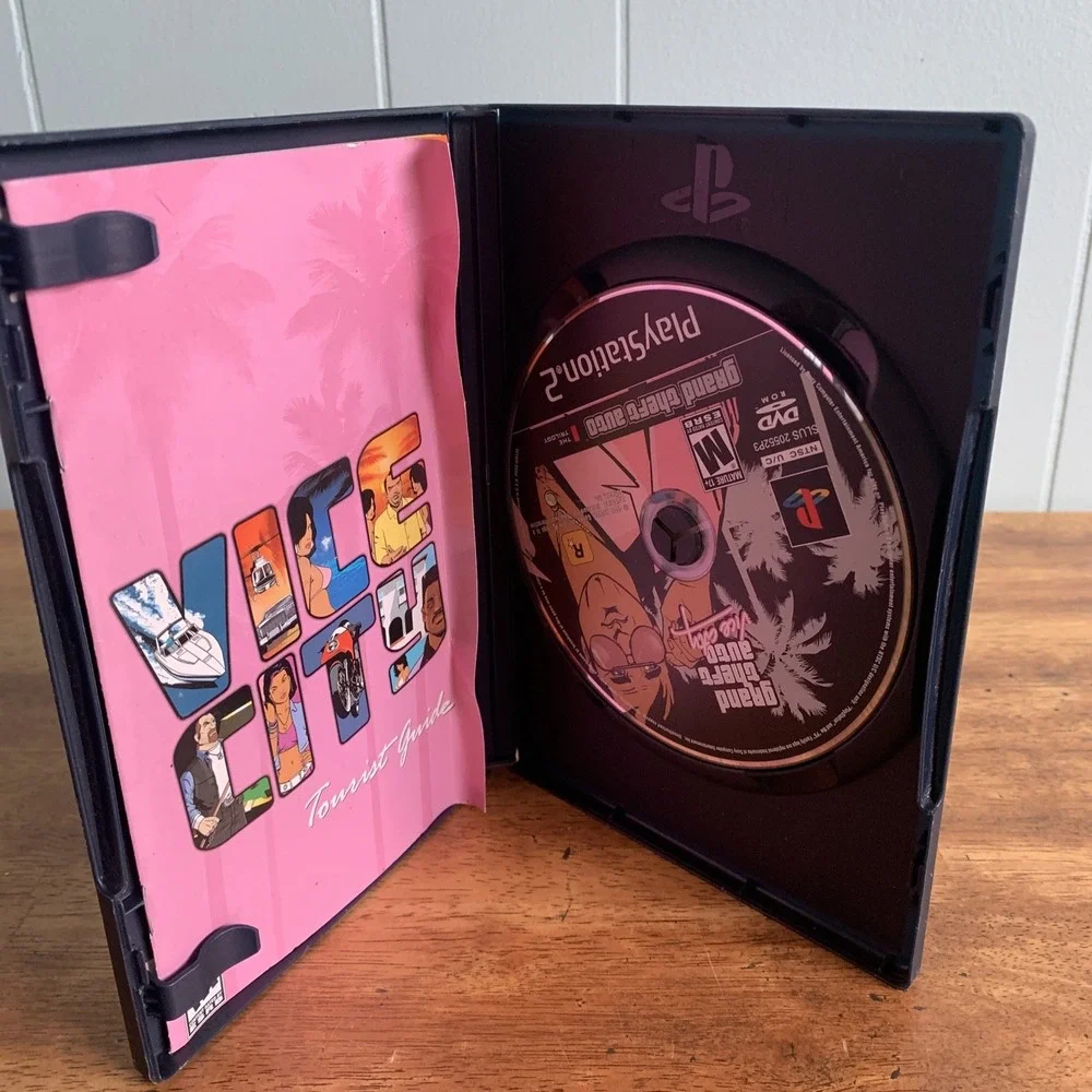 Grand Theft Auto: Vice City Sony PlayStation 2 PS2 NTSC CIB Tested Working